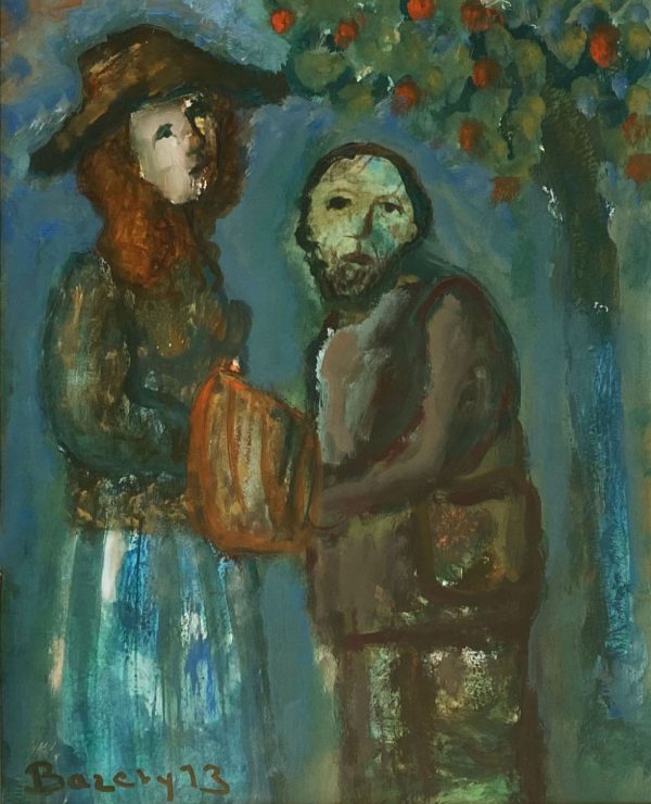 Henriette Barety1934-2017gouache-encadree-1973
