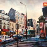 Rue de la Chapelle par Claude Volkenstein