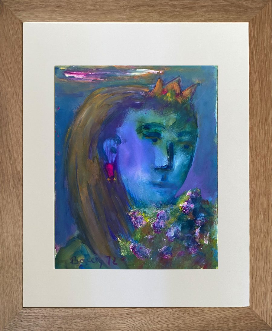 "La reine" par Henriette Barety 1972