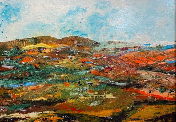 "Paysage de Provence" par Charles Ortega