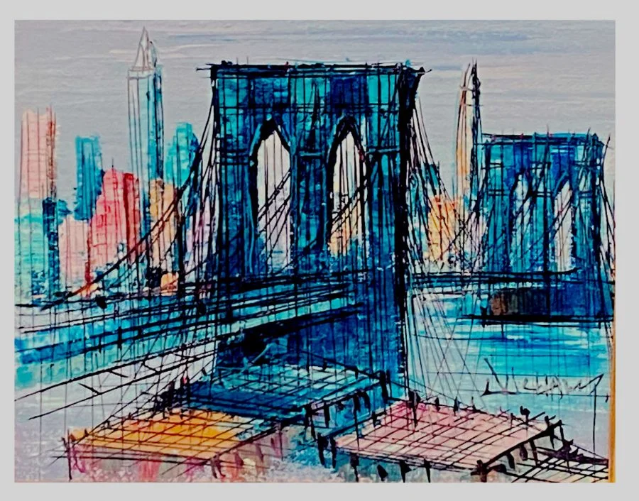 Suzanne Duchamp "Pont de Brooklyn"