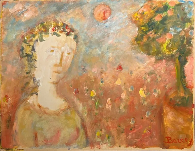 "Au jardin" par Henriette Barety