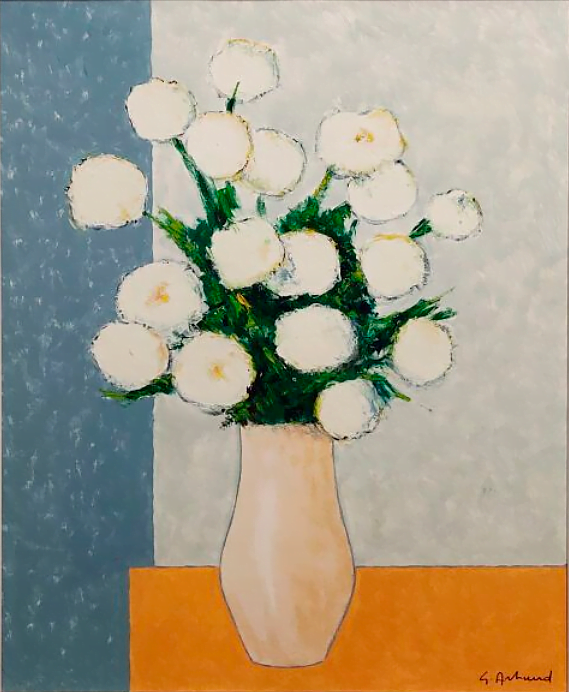 "Les fleurs blanches" par Gilbert Artaud