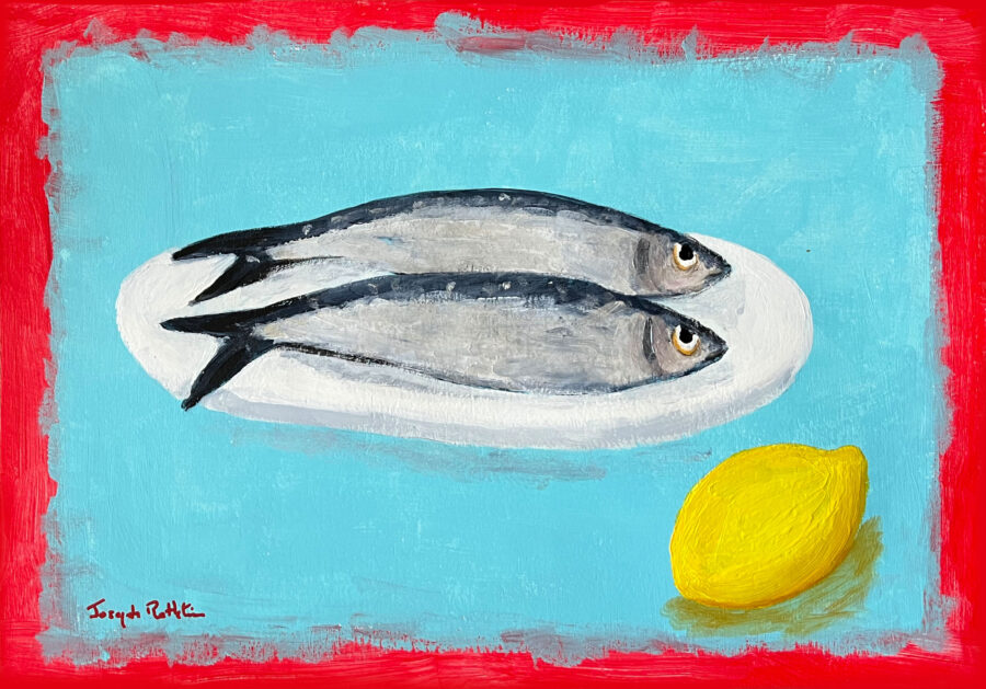 2 sardines, 1 citron par Joseph Rethlin