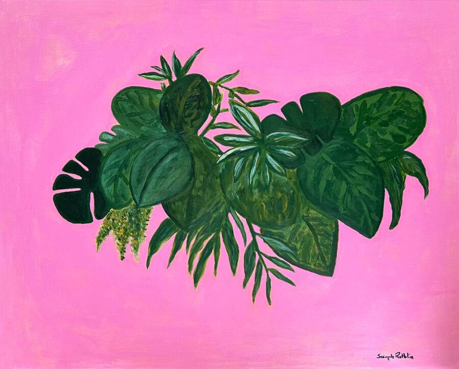 "Jungle-Gum" acrylique sur toile par Joseph Rethlin