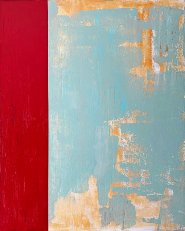 "Carmine" acrylique sur toile par Joseph Rethlin